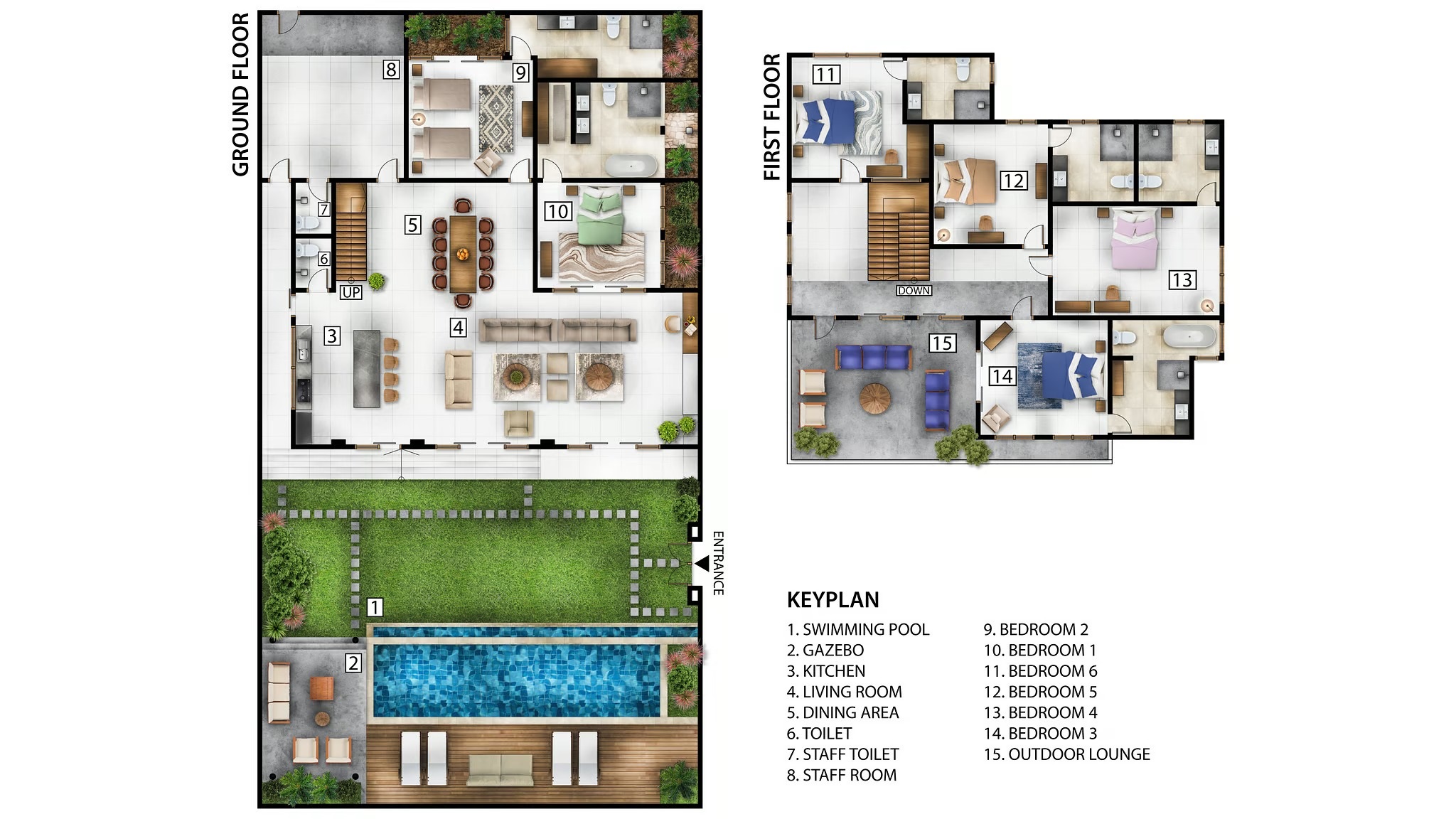 Villa Latima - Floor Plan
