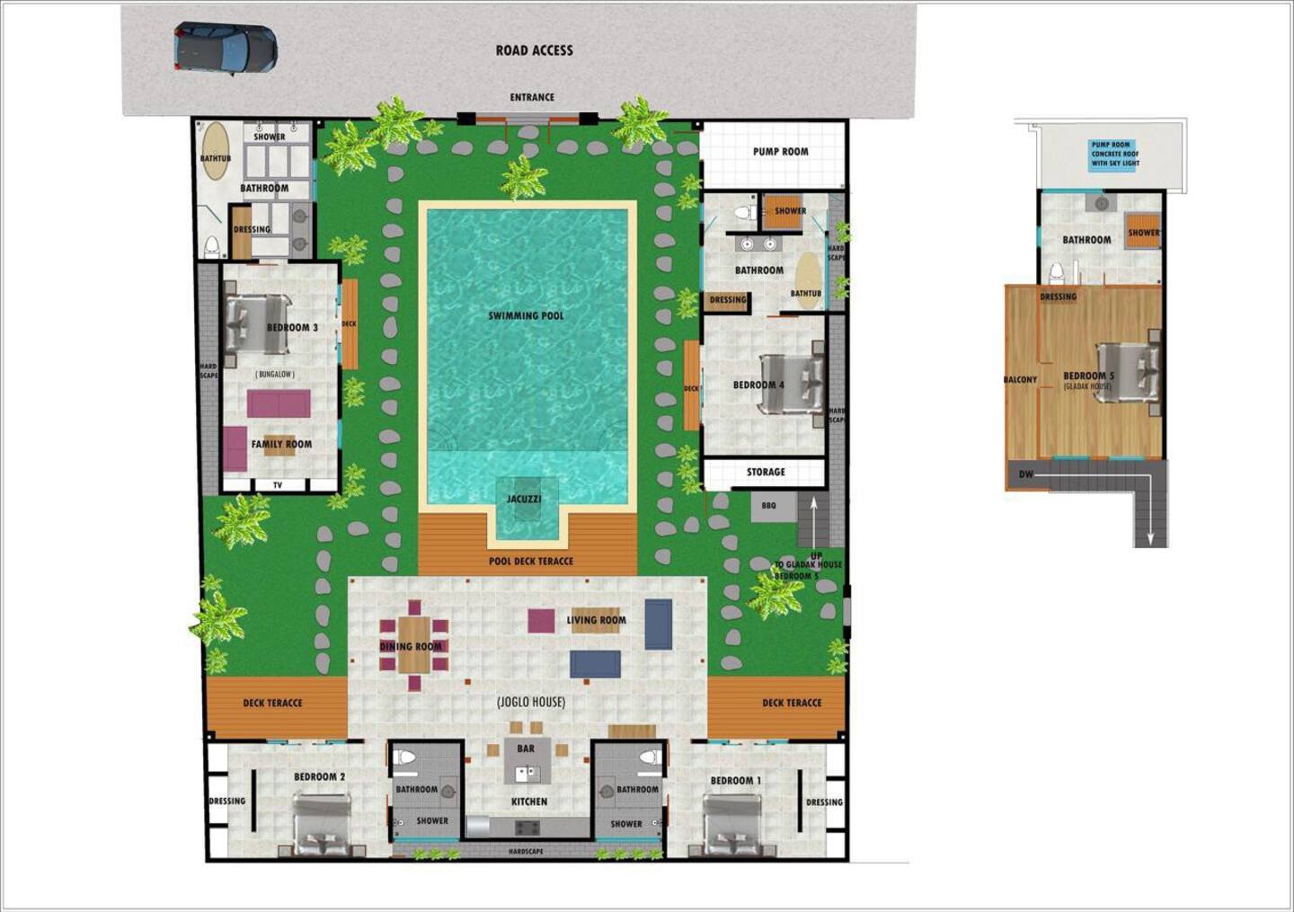 Villa Nabi Oberoi - Floor Plan