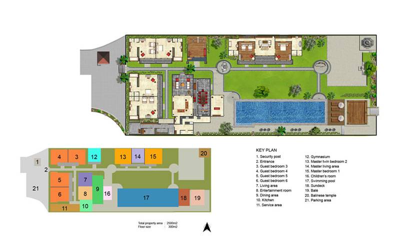 Villa San - Floor Plan