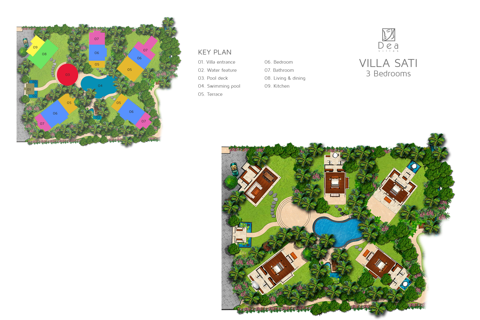 Villa Sati - Floor Plan