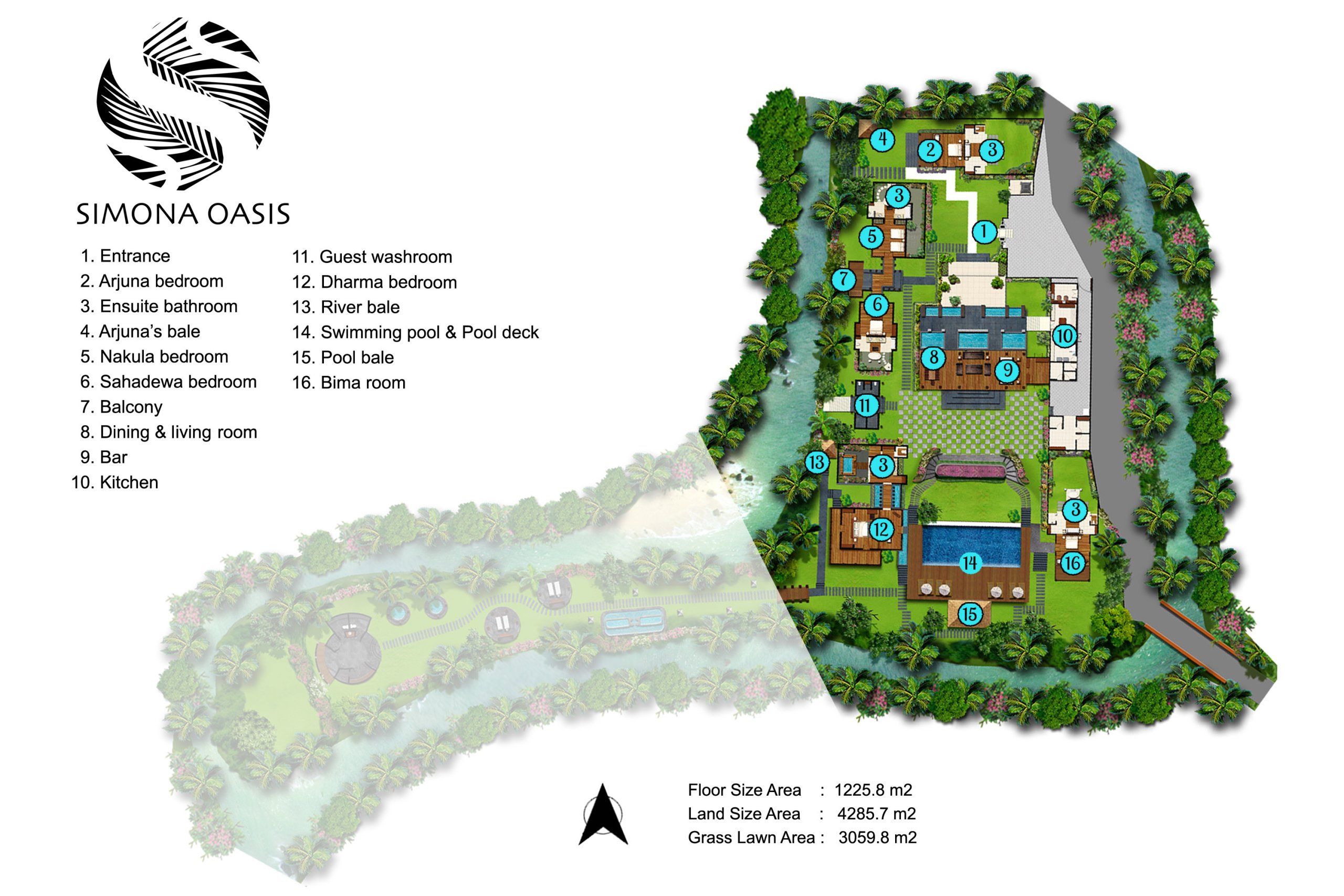 Villa Simona - Floor Plan
