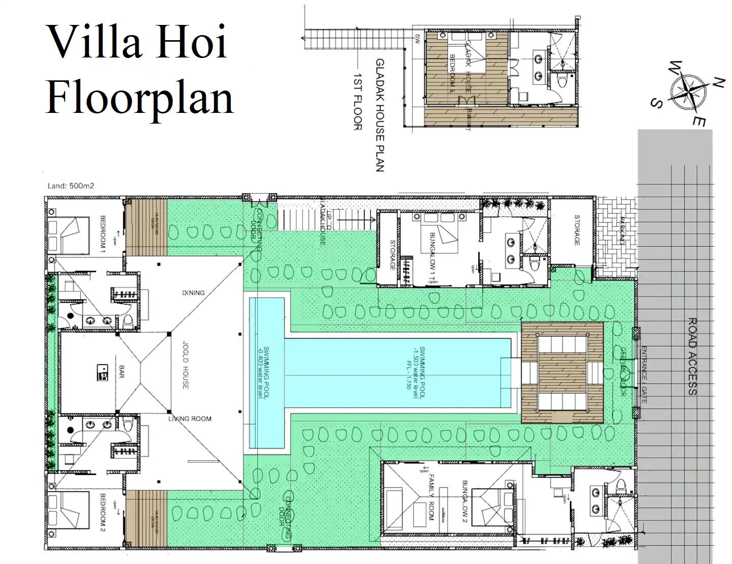 Villa Hoi Estate - Floor Plan