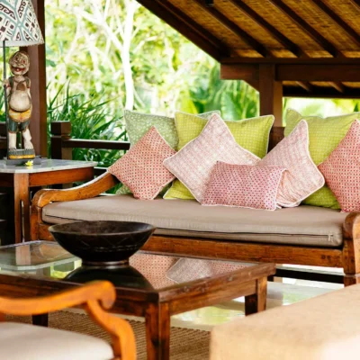 4a2. Villa Semarapura – Upstairs living room sofas (2) Villa Semarapura - Villa Gallery