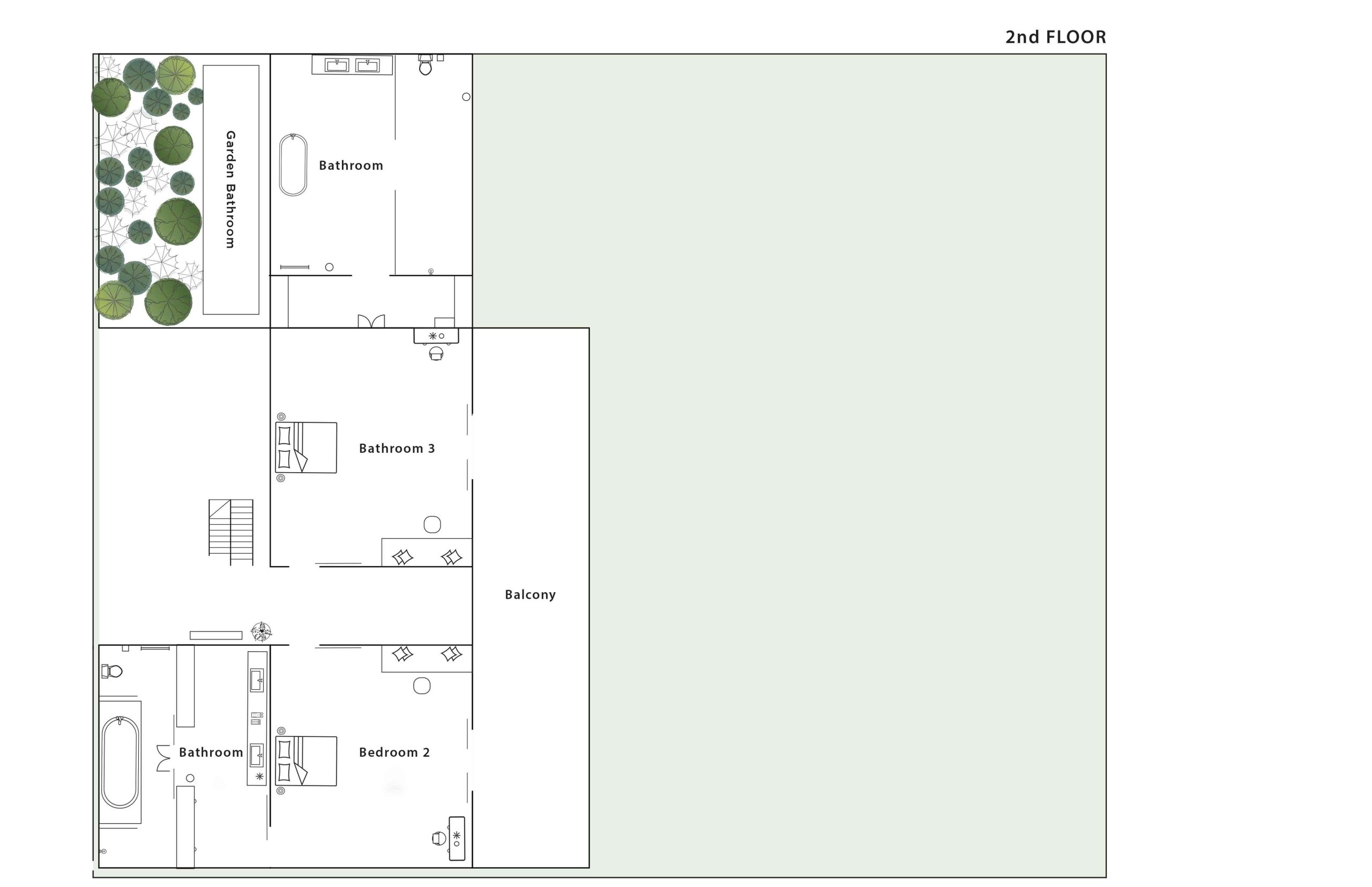 Villa Ambara - Floor Plan
