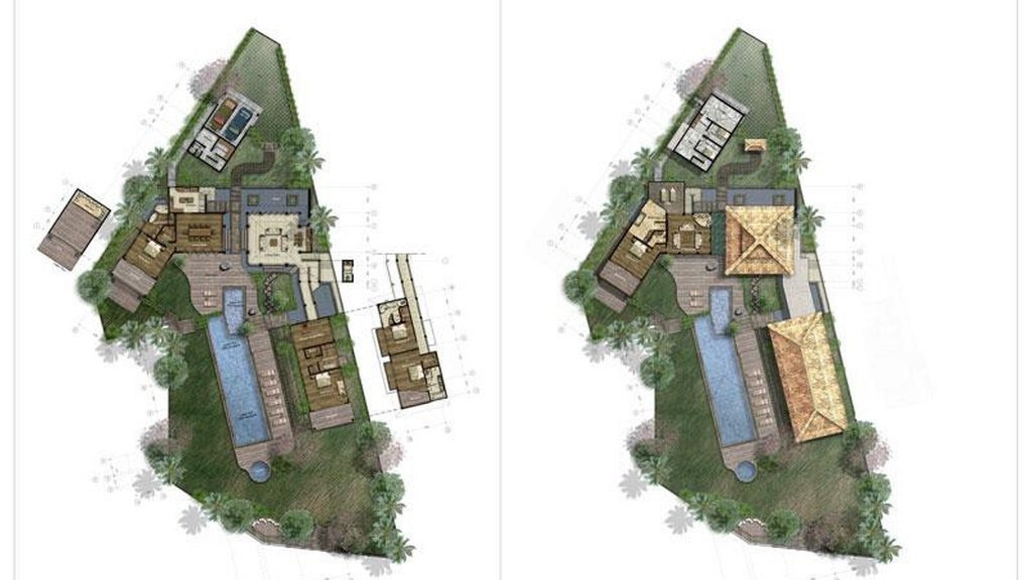 Villa Ambra Canggu - Floor Plan