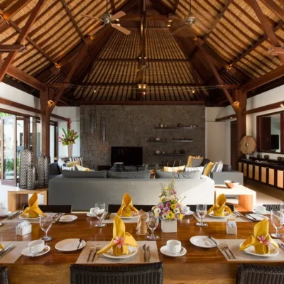 6. Villa Lilibel – Indoor dining view to living area Villa Lilibel - Villa Gallery