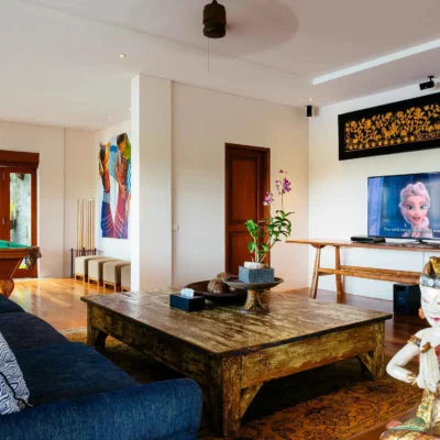 6. Villa Semarapura – Poolside entertainment room Villa Semarapura - Villa Gallery