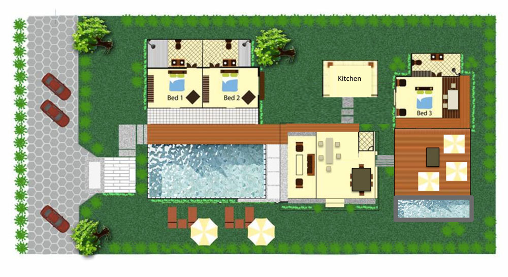 Villa Home - Floor Plan