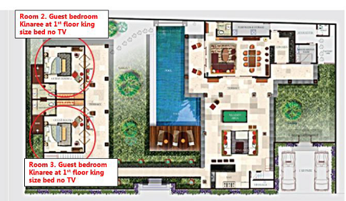 Villa Kinara Collection - Floor Plan