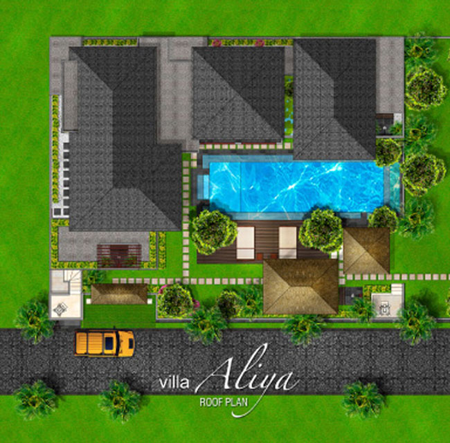 Villa Aliya - Floor Plan