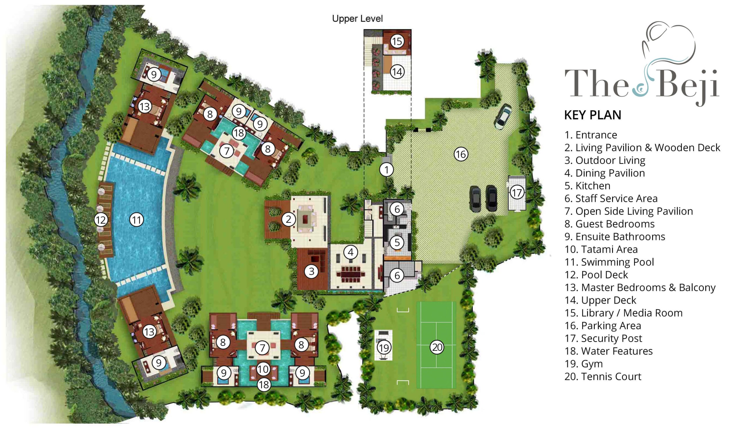 Villa Beji - Floor Plan