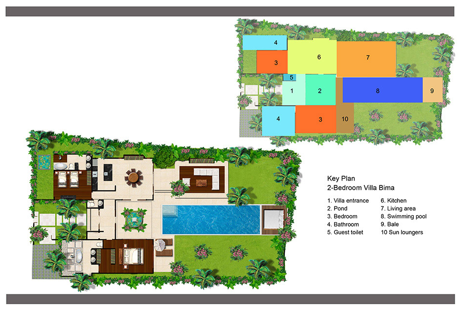 Villa Bima - Floor Plan