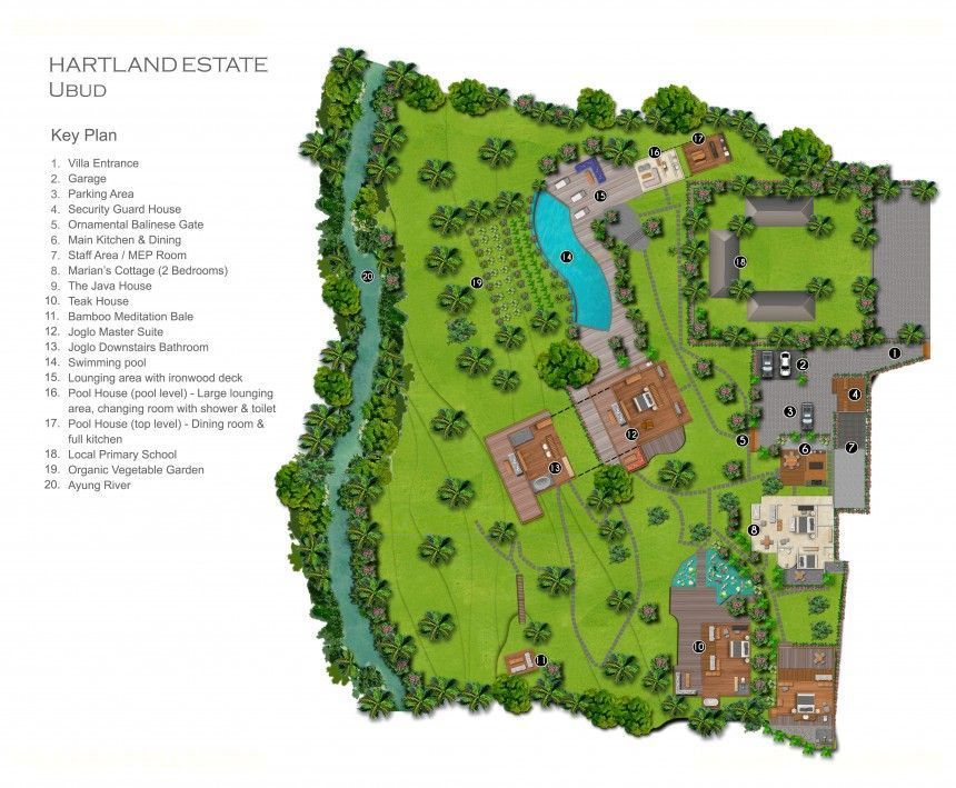 Villa Hartland Estate - Floor Plan