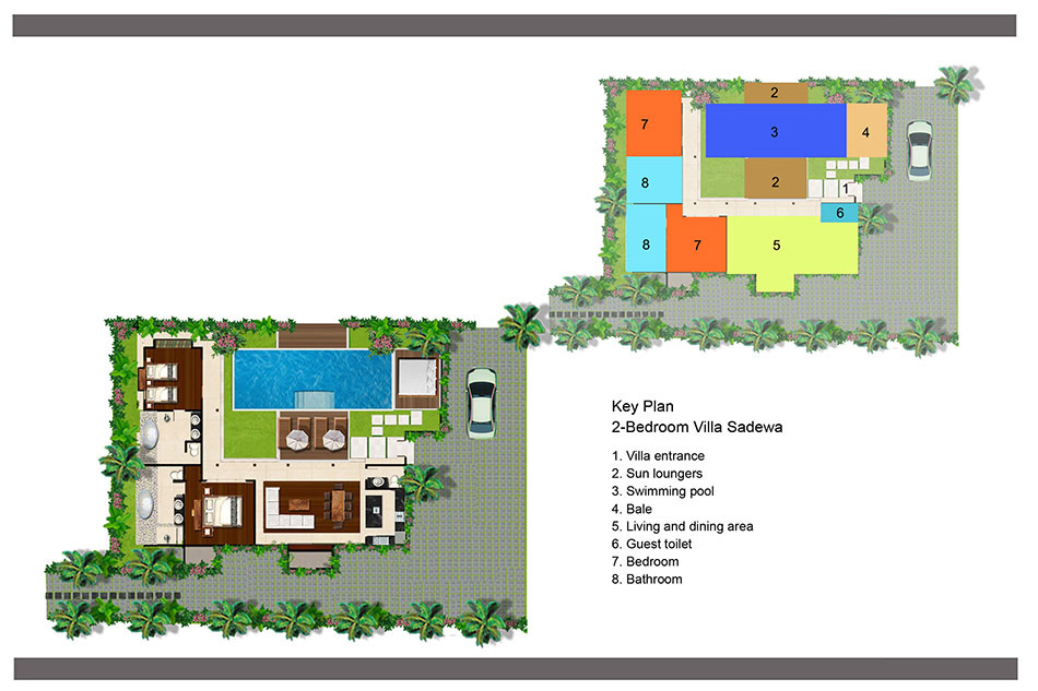 Villa Sadewa - Floor Plan