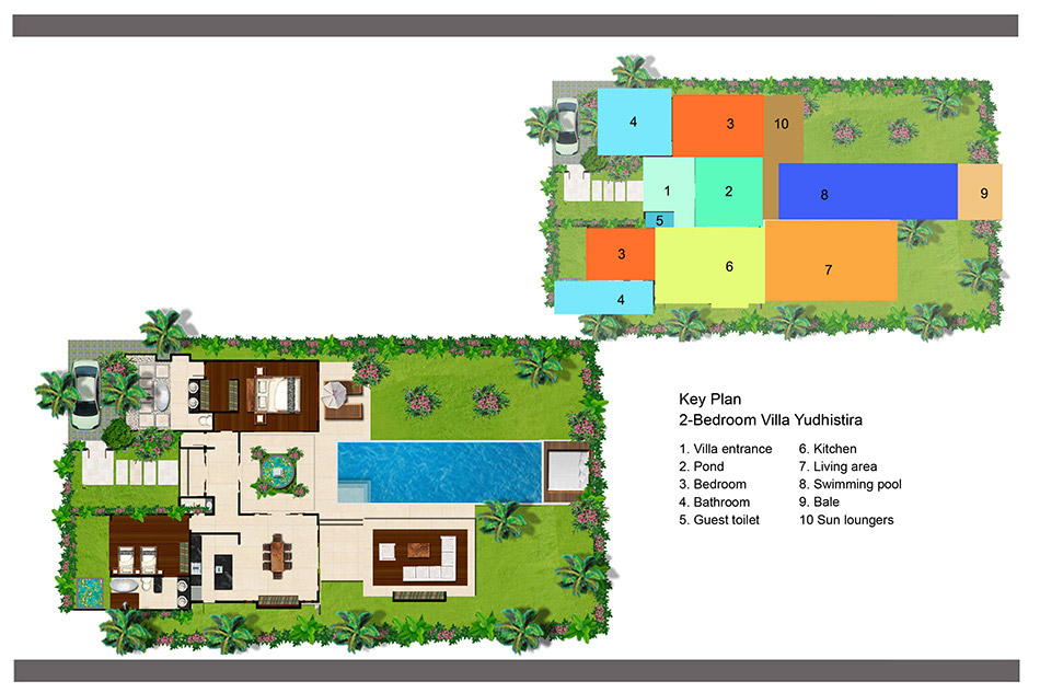 Villa Yudhistira - Floor Plan