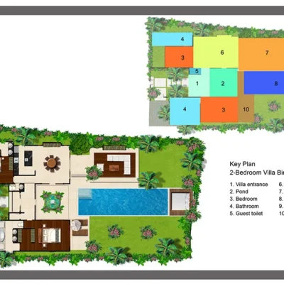 Bima-keyplan Villa Bima - Villa Gallery