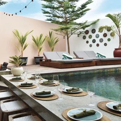 Butler Service – Enjoy Lunch or Cocktails at the Swim Up Bar Villa Kasianda House - Villa Gallery