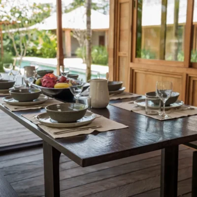 Dining area outdoor 2 – Villa Almerya Villa Almerya Bingin - Villa Gallery