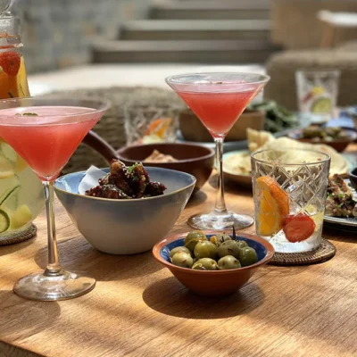 Enjoy Tapas and Snacks by the pool or in the BBQ Pit Villa Kasianda House - Villa Gallery