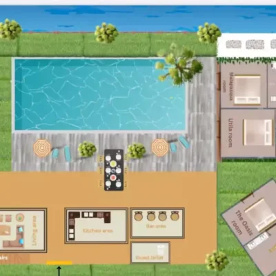 Floorplan 1st Floor – Villa Nusa Del Rey Villa Nusa del Rey - Villa Gallery