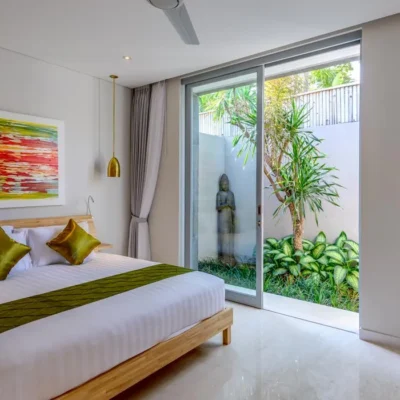 Guest-bedroom-three-window-view Villa Bamboo Aramanis - Villa Gallery