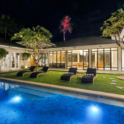 Iluka-Pool-Dusk-07x-1 Villa Iluka - Villa Gallery