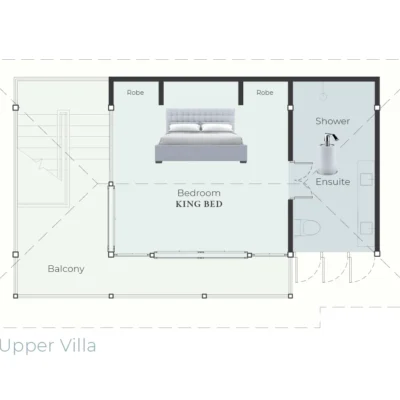 Poolside Villas Floorplan 2 – White Horse Bali Villa