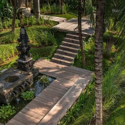 Seseh-Beach-Villa-I-Walkway-to-Seseh-Beach-Villa-II-1 Seseh Beach Villa Estate - Villa Gallery