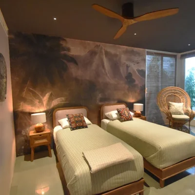 Twin bedroom with terrace Villa Kasianda House - Villa Gallery