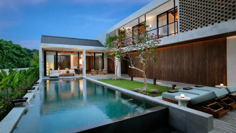 USCpool1_11zon Villa Uma Santai Canggu - Villa Gallery