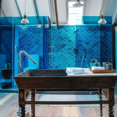 Villa 1880 – Bathroom at bedroom four Villa 1880 - Villa Gallery