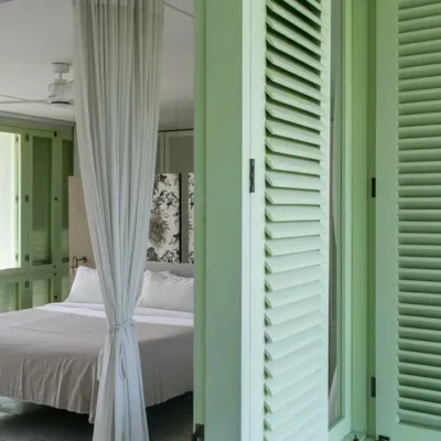 Villa 1880 – View to guest bedroom one Villa 1880 - Villa Gallery