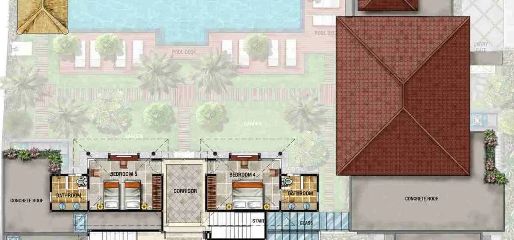 Villa Abagram - Floor Plan