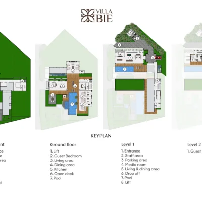 Villa Bie Floorplan Villa Bie - Villa Gallery