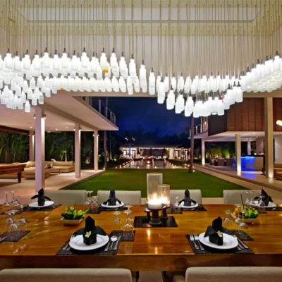 Villa-Kalyani-Dining-table-setting-at-night Villa Kalyani - Villa Gallery