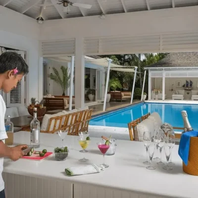 Villa Lulito – Cocktails served at the villa Villa Lulito - Villa Gallery