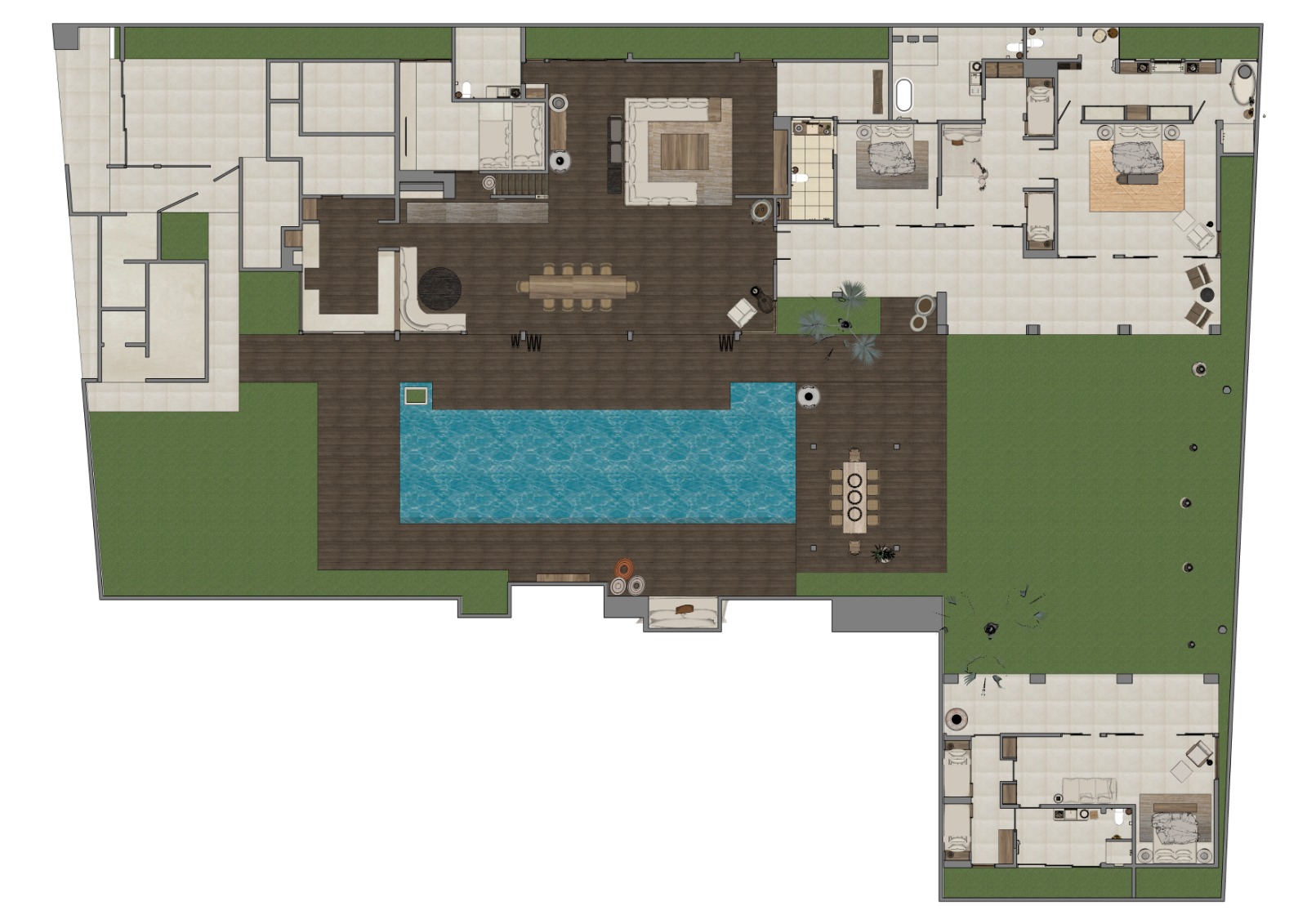 Villa Mizi - Floor Plan