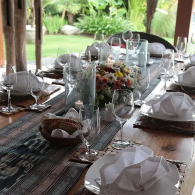 Villa-Sati-Dining-set-up Villa Sati - Villa Gallery