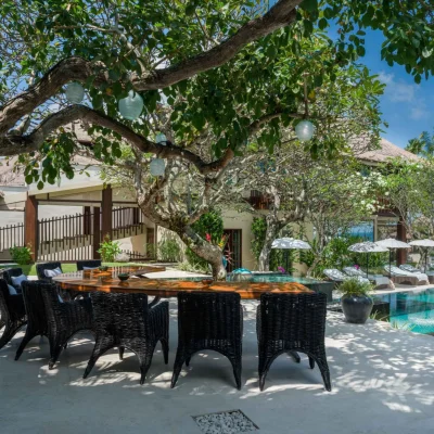 VillaAmbra_08_Outdoor Dining Area_11zon Villa Ambra Canggu - Villa Gallery