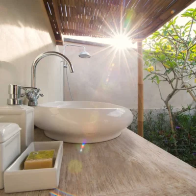 Voyage – Garden pavilion suite bathroom Villa Voyage - Villa Gallery
