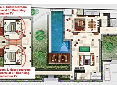 floorplankinaree2 Villa Kinara Collection - Villa Gallery