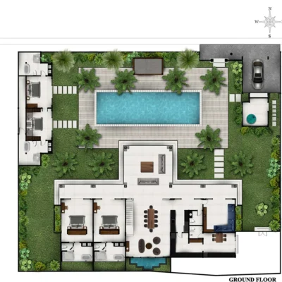 ground-floor Villa Tjitrap - Villa Gallery