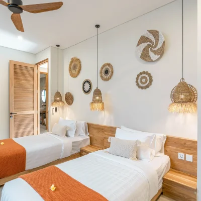 08 Villa Unna – Cosy twin bedroom 4_11zon Villa Unna Umalas - Villa Gallery