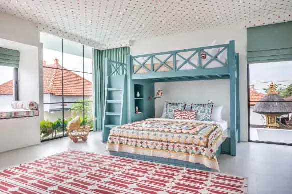 Bali Villa with Bunk Room. Bali Villa for Large Group