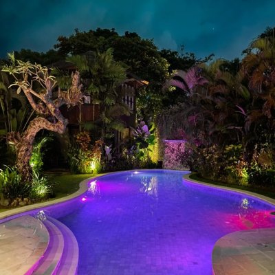 Night-View-of-Pool-768×1024 Villa La-Ta Seminyak - Villa Gallery