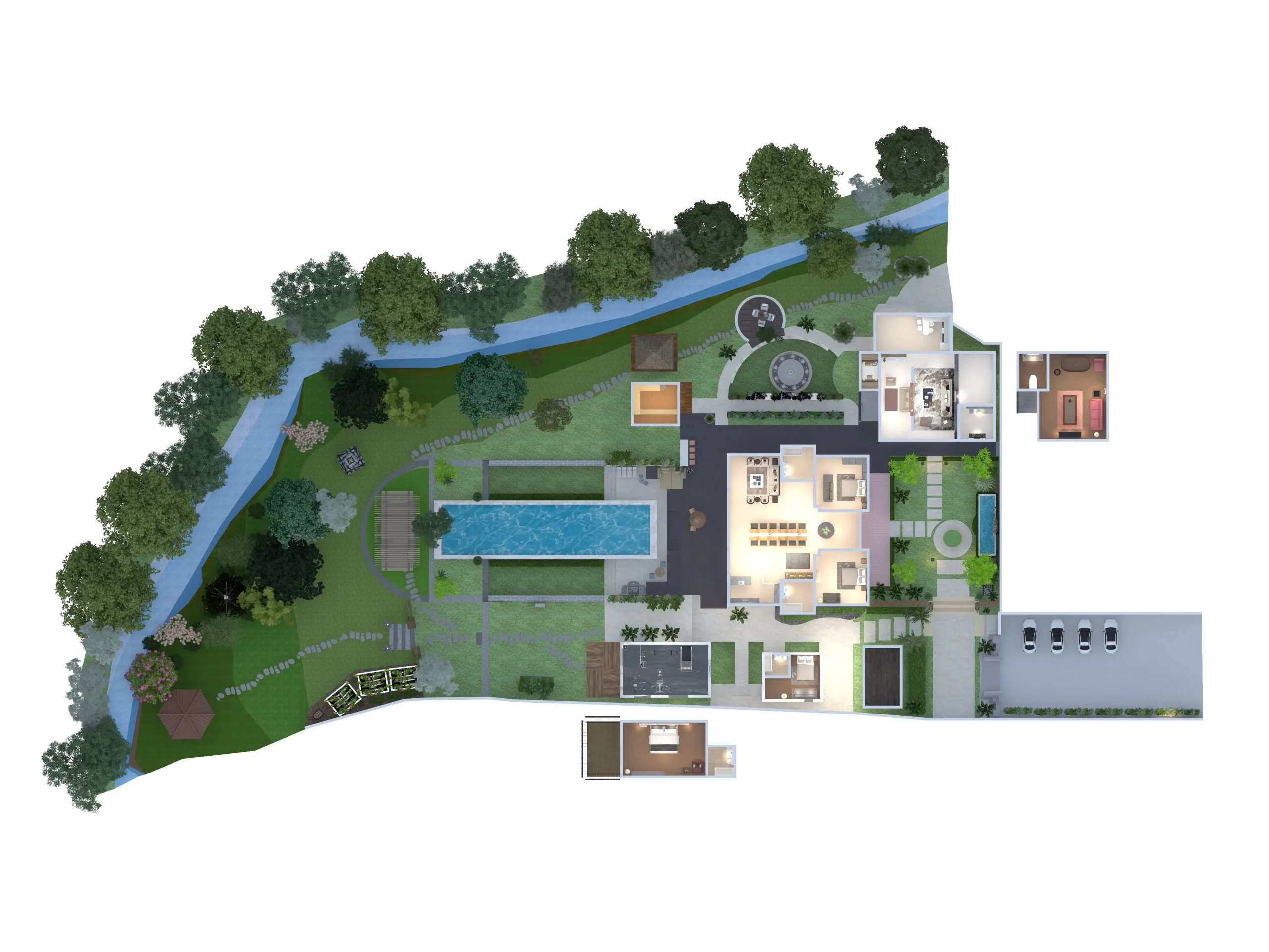 Villa Rumah Melati - Floor Plan