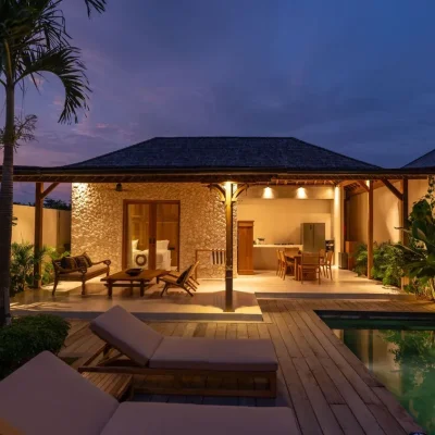 Palmerya Ext Night-1 Villa Palmerya Bingin - Villa Gallery